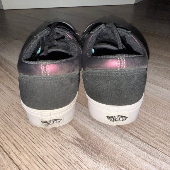 Metallic Comfy Cush Old Skool Vans - Picture 3 of 5